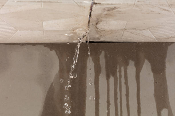 Professional Burst Pipe Cleanup technician working in Dunstable, MA